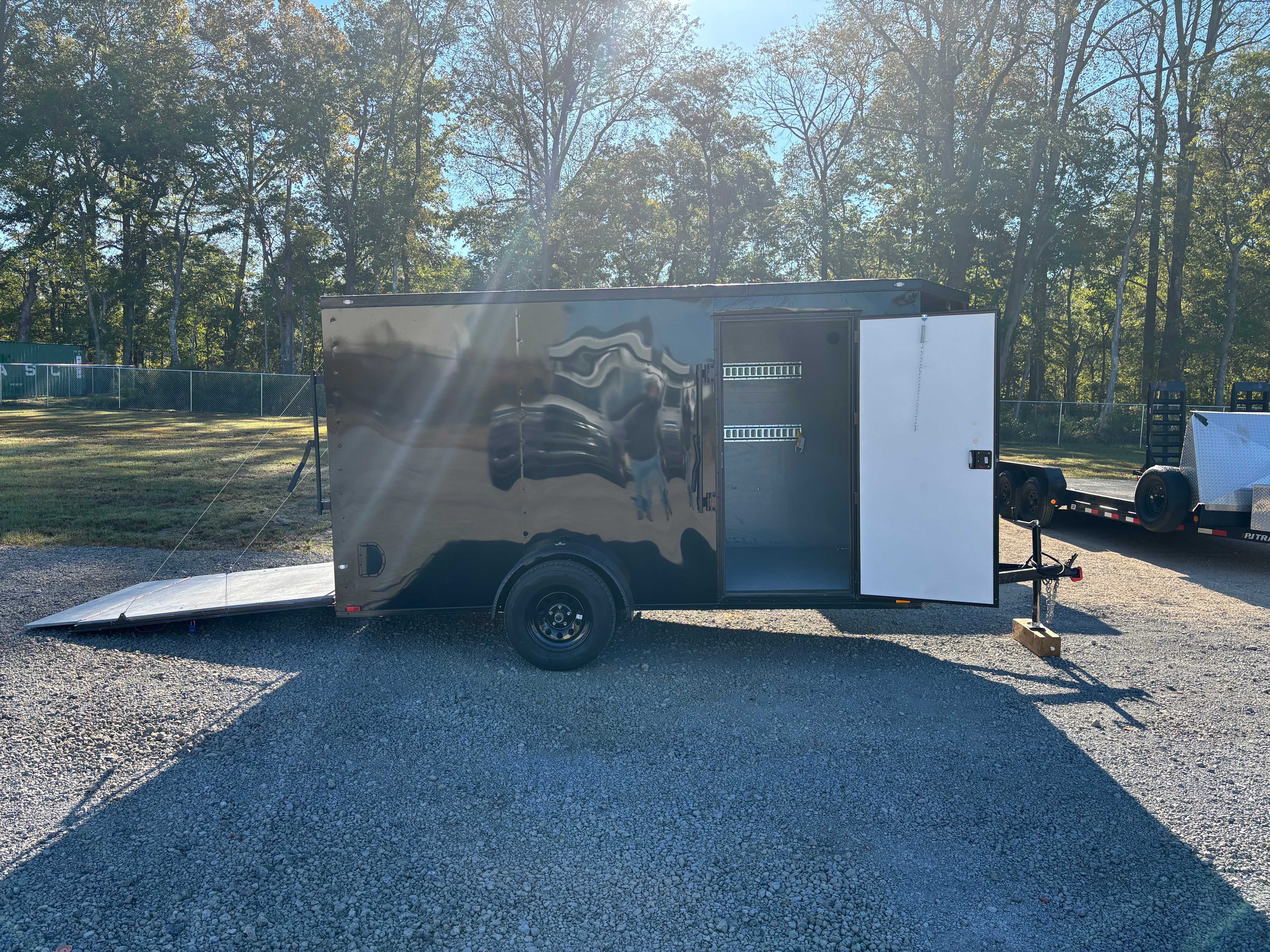 6x12 Enclosed Trailer - 1,500 lbs capacity enclosed trailer - Image 1